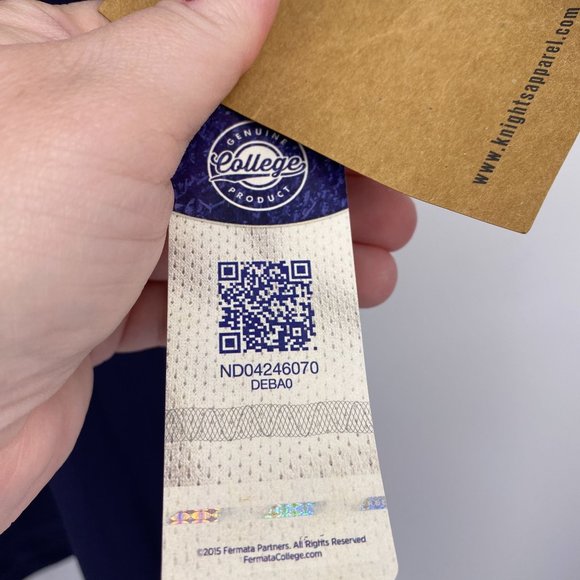 Notre Dame Mens polo shirt size large NEW Rivalry Threads 91 fighting Irish - Picture 6 of 8